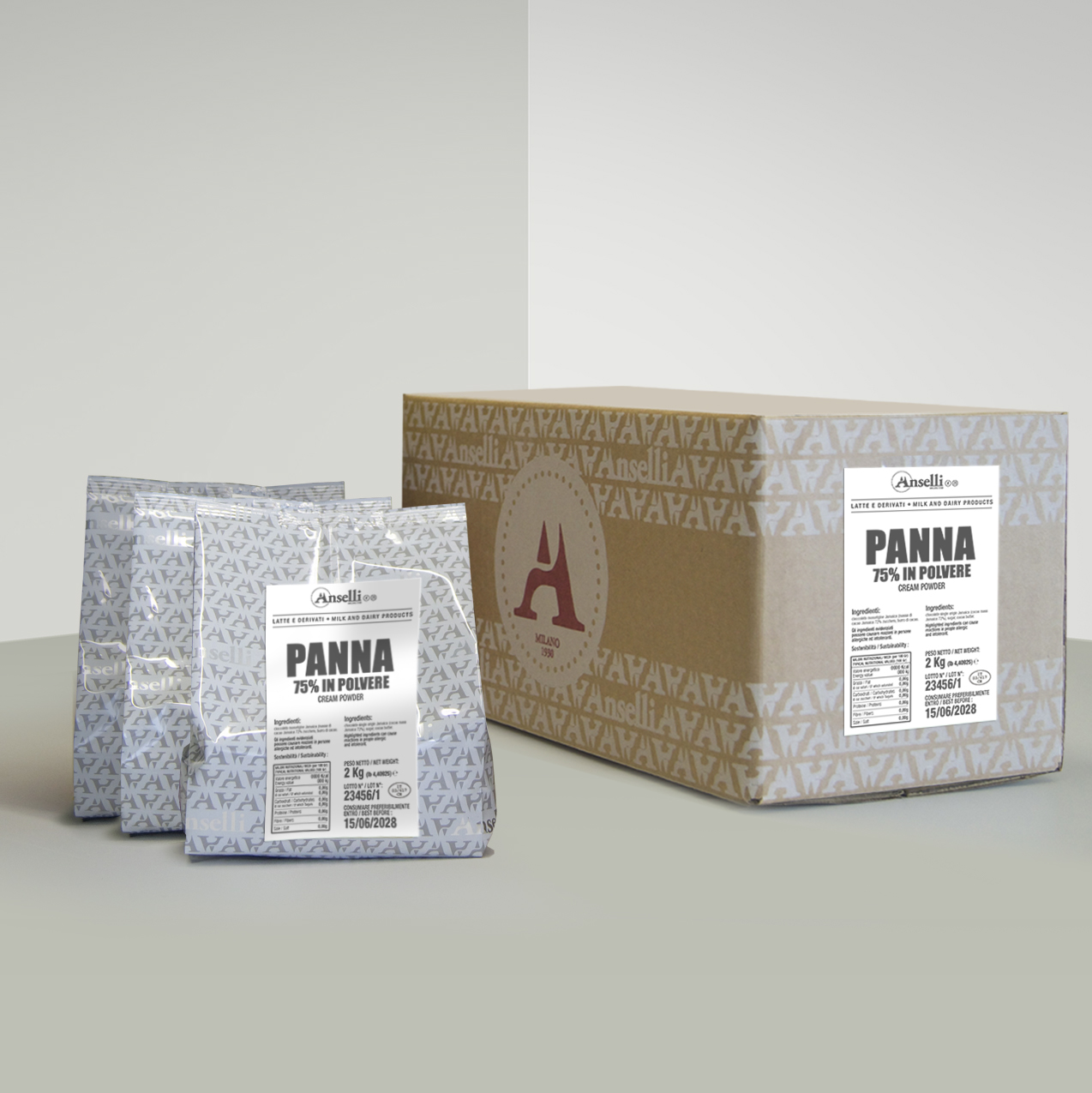 PANNA IN POLVERE 75%